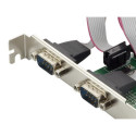 Conceptronic PCI Express Card 2-Port Serial