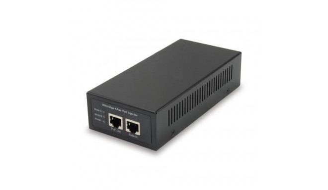 LevelOne Gigabit PoE Injector, 60W, 802.3at/af PoE