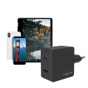 LogiLink PA0220 mobile device charger Universal Black AC Fast charging Indoor