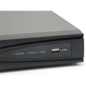 LevelOne GEMINI 4-Channel PoE Network Video Recorder, 4 PoE Outputs, H.265