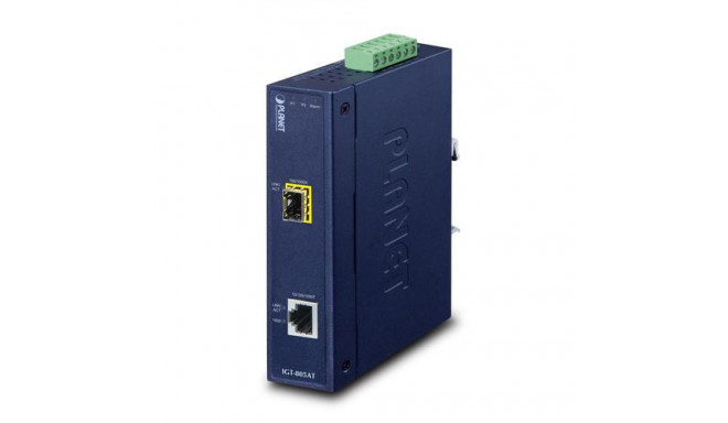 PLANET IGT-805AT network media converter 1000 Mbit/s Blue