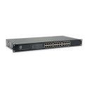 LevelOne 24-Port Gigabit PoE Switch, 802.3at/af PoE, 630W