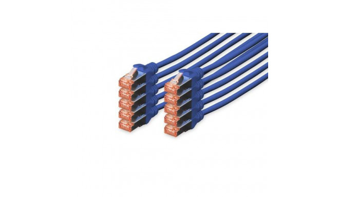 Digitus CAT 6 S/FTP patch cord, 10 units