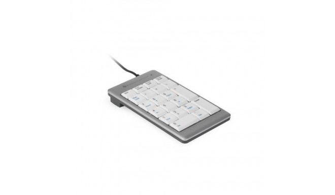 BakkerElkhuizen UltraBoard 955 Numeric numeric keypad PC USB Light grey, White