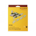 DeLOCK 89641 interface cards/adapter Internal Serial