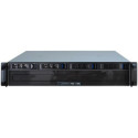 Inter-Tech IPC 2U-2404S Rack Black, Silver