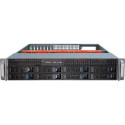 Inter-Tech IPC 2U-2408 Rack Black, Stainless steel