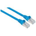 Intellinet Network Patch Cable, Cat6A, 10m, Blue, Copper, S/FTP, LSOH / LSZH, PVC, RJ45, Gold Plated