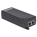 Intellinet Gigabit High-Power PoE+ Injector,1 x 30 W Port, IEEE 802.3at/af Compliant, Plastic Housin