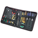 Manhattan Technician Tool Kit (17 items), Consists of: Soldering Iron (Euro 2-pin plug), Solder and 