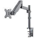 Manhattan TV &amp; Monitor Mount, Desk, Full Motion (Gas Spring), 1 screen, Screen Sizes: 10-27&