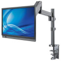 Manhattan TV &amp; Monitor Mount, Desk, Full Motion (Gas Spring), 1 screen, Screen Sizes: 10-27&