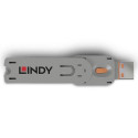 Lindy USB Type A Port Blocker Key, Orange