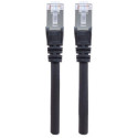 Intellinet Network Patch Cable, Cat6A, 7.5m, Black, Copper, S/FTP, LSOH / LSZH, PVC, RJ45, Gold Plat