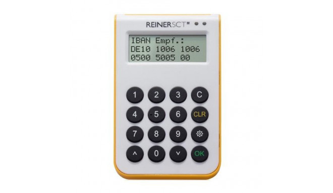 Reiner SCT cyberJack one smart card reader USB White, Yellow