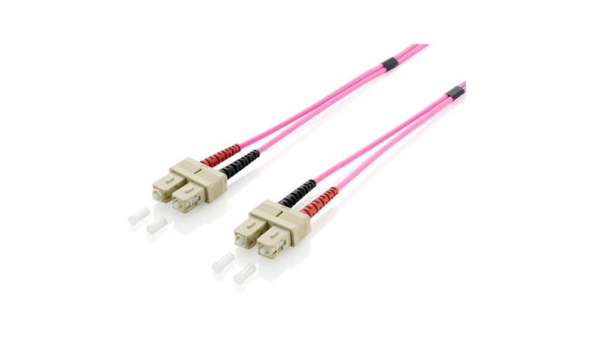 Equip SC/SC Fiber Optic Patch Cable, OM4, 0.5m
