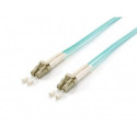 Equip LC/LC Fiber Optic Patch Cable, OM3, 0.5m