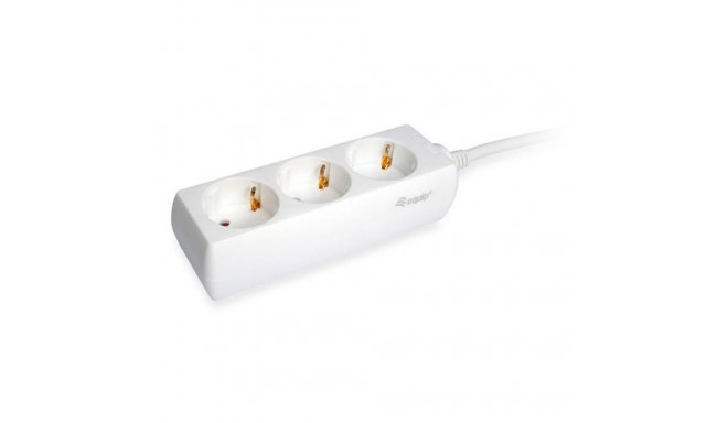Equip 245550 power extension 1.5 m 3 AC outlet(s) Indoor White