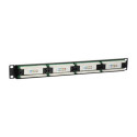 Equip 24-Port Cat.5e Unshielded Patch Panel, Black