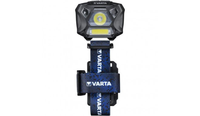 Varta WORK FLEX MOTION SENSOR H20 Black, Blue Headband flashlight LED