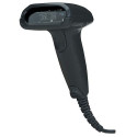 Manhattan Long Range CCD Handheld Barcode Scanner, USB, 500mm Scan Depth, Cable 1.5m, Max Ambient Li