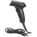 Manhattan Long Range CCD Handheld Barcode Scanner, USB, 500mm Scan Depth, Cable 1.5m, Max Ambient Li