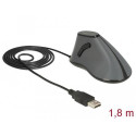 DeLOCK 12527 mouse Right-hand USB Type-A Optical 800 DPI
