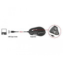 DeLOCK 12527 mouse Right-hand USB Type-A Optical 800 DPI
