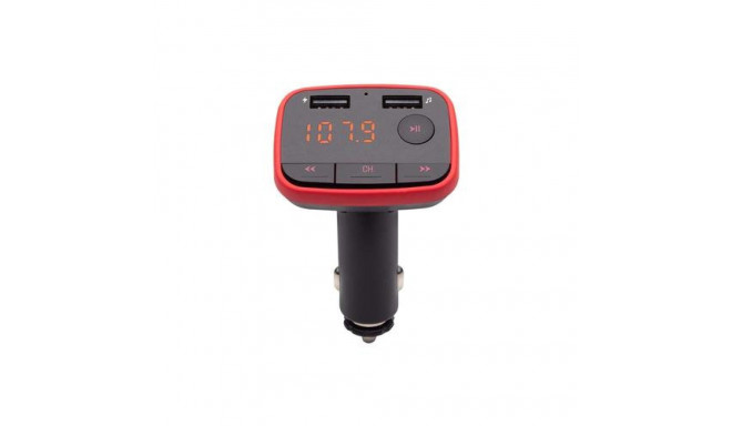 Savio TR-10 FM transmitter Bluetooth/USB Black