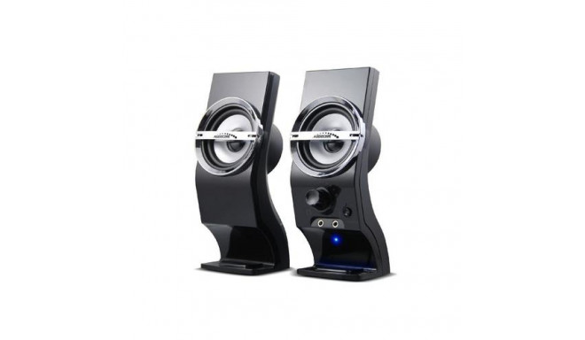 Audiocore AC805 loudspeaker 2-way Black, Silver Wired 3 W