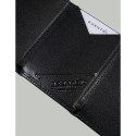 EXENTRI EX 001 wallet/card case/travel document holder Black Genuine leather