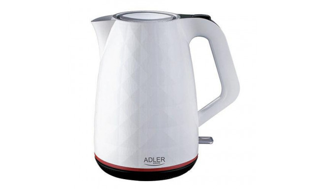 Adler AD 1277 W electric kettle 1.7 L 2200 W White