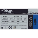 Akyga AK-B1-450 power supply unit 450 W 20+4 pin ATX ATX Grey