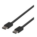 Deltaco DP8K-1020 DisplayPort cable 2 m Black