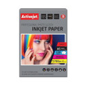 Activejet AP6-260GR100 glossy photo paper for ink printers; A6; 100 pcs