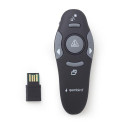 Gembird *Wireless presenter with laser pointer 660 nm 10 m Black