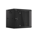 Lanberg WFFA-5409-10B rack cabinet 9U Wall mounted rack Black