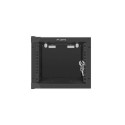 Lanberg WF10-2304-10B rack cabinet 4U Wall mounted rack Black