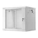 Lanberg WF01-6409-10S rack cabinet 9U Wall mounted rack Grey