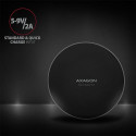 Axagon WDC-P10T mobile device charger Mobile phone, Smartphone, Tablet Black USB Wireless charging F