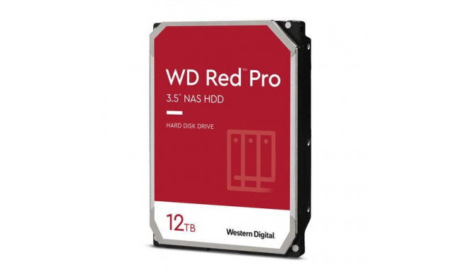 Western Digital WD Red Pro internal hard drive 12 TB 7200 RPM 256 MB 3.5&quot; Serial ATA III