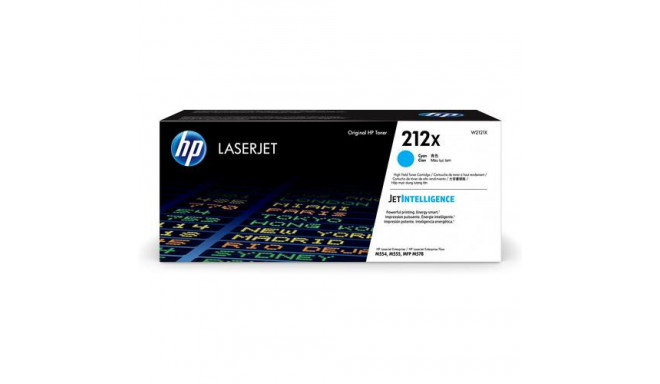 HP 212X High Yield Cyan Original LaserJet Toner Cartridge