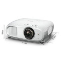 Epson EH-TW7100 data projector Standard throw projector 3000 ANSI lumens 3LCD UHD 4K (3840x2160) 3D 