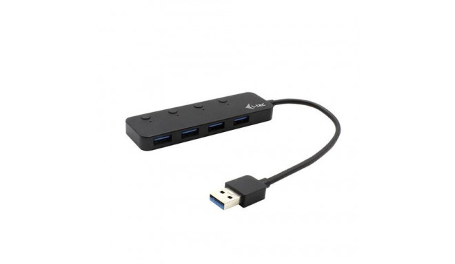 i-tec USB 3.0 Metal HUB 4 Port with individual On/Off Switches