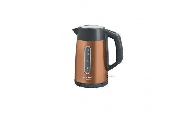 Bosch TWK4P439 electric kettle 1.7 L 2400 W Black, Gold