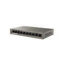 Tenda TEF1110P-8-63W network switch Unmanaged Fast Ethernet (10/100) Power over Ethernet (PoE) Black