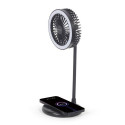 Gembird TA-WPC10-LEDFAN-01 household fan Black