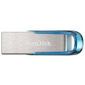 SanDisk Ultra Flair USB flash drive 64 GB USB Type-A 3.2 Gen 1 (3.1 Gen 1) Blue, Silver