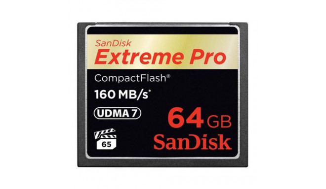 SanDisk 64GB Extreme Pro CF 160MB/s CompactFlash