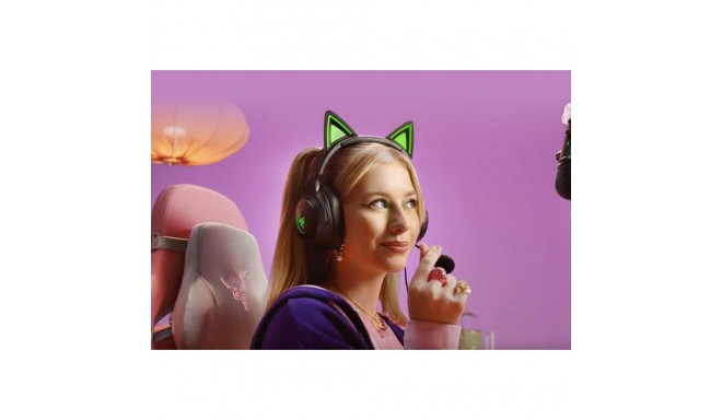 Razer Kraken Kitty V2 Headset Wired Head-band Gaming USB Type-A Black